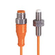 ifm IE5377, Inductive Threaded Barrel Proximity Sensor, M8, 3 mm Detection, PNP NO, 10 → 30 V dc