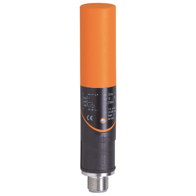 ifm IA5135, Inductive Smooth Barrel Proximity Sensor, 10 mm Detection, PNP/NPN NO/NC, 10 → 55 V dc