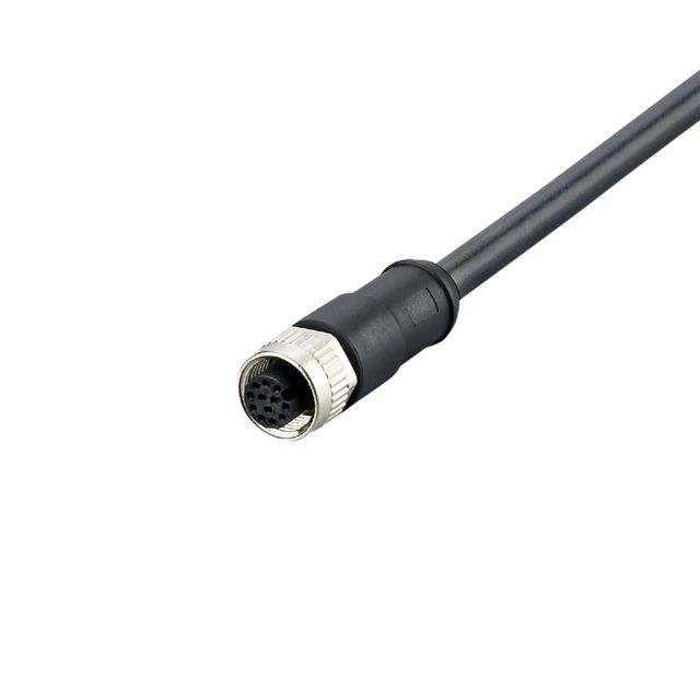 ifm E12503, Straight Female 1 way M12 to Unterminated Actuator/Sensor Cable, 10m