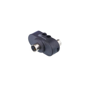 ifm E12788, Side Entry, Top Entry 1 Pole M12 Plug to 2 Pole M12 Socket Adapter