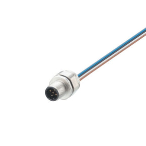 ifm E12253, Straight Male 1 way M12 to Unterminated Sensor Actuator Cable, 500mm