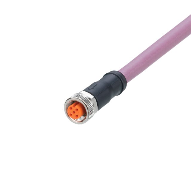 ifm EVC939, Straight Female 5 way M12 to Straight Female 5 way M12 Communication Cable, 2m