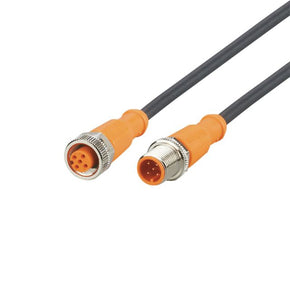 ifm EVC201, Straight Male 1 way M12 to Straight Female 1 way M12 Actuator/Sensor Cable, 20m