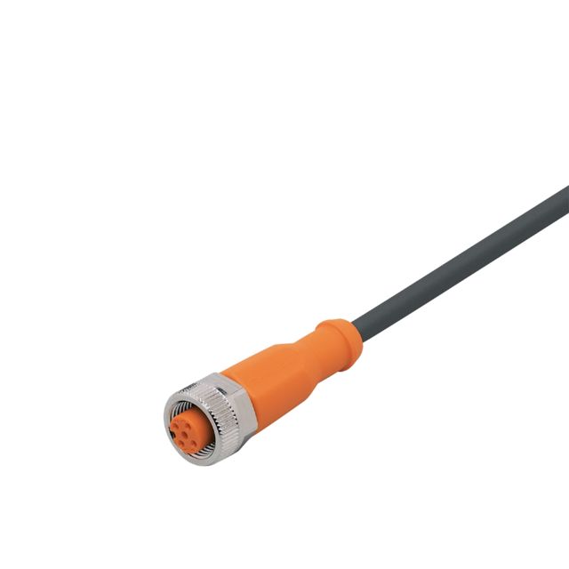 ifm EVC561, Straight Female 5 way M12 to Straight Female 5 way M12 Communication Cable, 30m