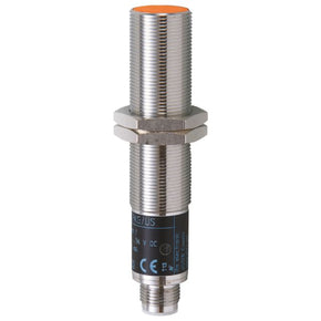 ifm IG5557, Inductive Threaded Barrel Proximity Sensor, M18, 5 mm Detection, NPN NC, 10 → 36 V dc