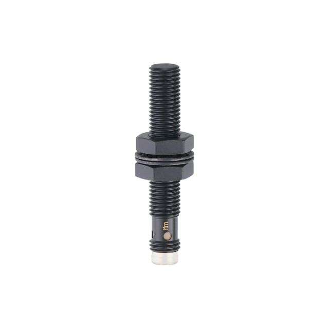 ifm IE5375, Inductive Threaded Barrel Proximity Sensor, M8, 2 mm Detection, PNP NO, 10 → 30 V dc