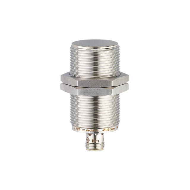 ifm IIT244, Inductive Threaded Barrel Proximity Sensor, M30, 13 mm Detection, PNP/NPN NO/NC, 10 → 30 V dc