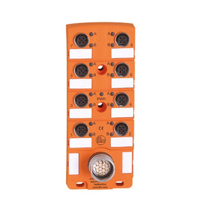ifm EBC012, EBC Series Sensor Box, M12, 8 port