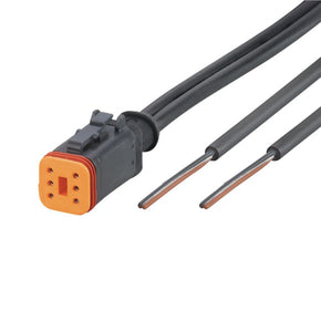 ifm E12554, Straight Female 1 way Deutsch to Unterminated Actuator/Sensor Cable, 5m
