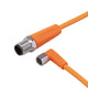ifm EVT323, Straight Male 1 way M12 to Right Angle Female 1 way M8 Sensor Actuator Cable, 2.5m