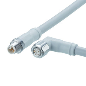 ifm EVF628, Power 2.5 mm² 5 Core Power Cable, Grey Modified Polyphenylene Ether MPPE, 250mm
