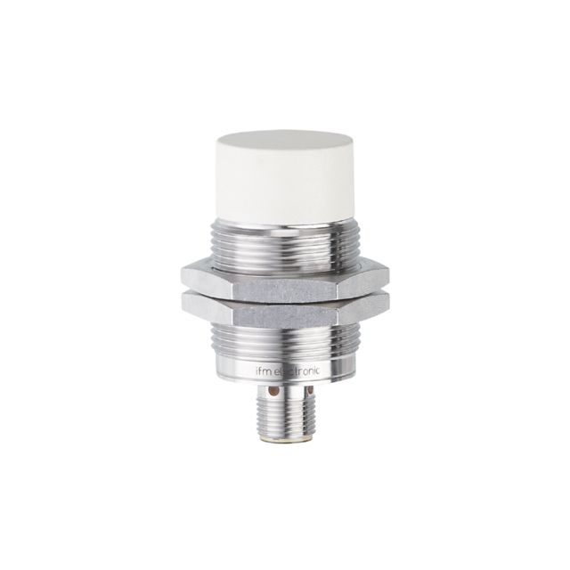 ifm IIC221, Inductive Threaded Barrel Proximity Sensor, M30, 22 mm Detection, 26.5 → 31.6 V dc