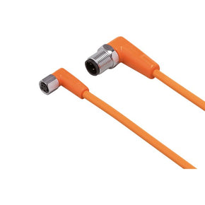 ifm EVT296, Right Angle Male 1 way M12 to Right Angle Female 1 way M8 Sensor Actuator Cable, 300mm
