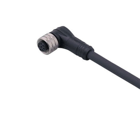 ifm E12237, Right Angle Female 1 way M12 to Unterminated Actuator/Sensor Cable, 15m