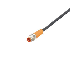 ifm EVC701, Straight Male 3 way M8 to Straight Female 5 way M8 Communication Cable, 2.5m
