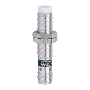 ifm IF5675, Inductive Threaded Barrel Proximity Sensor, M12, 4 mm Detection, PNP NO, 10 → 36 V dc