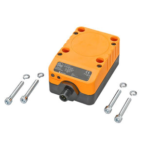 ifm IC5007, Inductive Rectangular Proximity Sensor, 40 mm Detection, PNP NO, 10 → 36 V dc