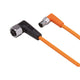 ifm EVT304, Right Angle Male 1 way M8 to Right Angle Female 1 way M12 Sensor Actuator Cable, 300mm