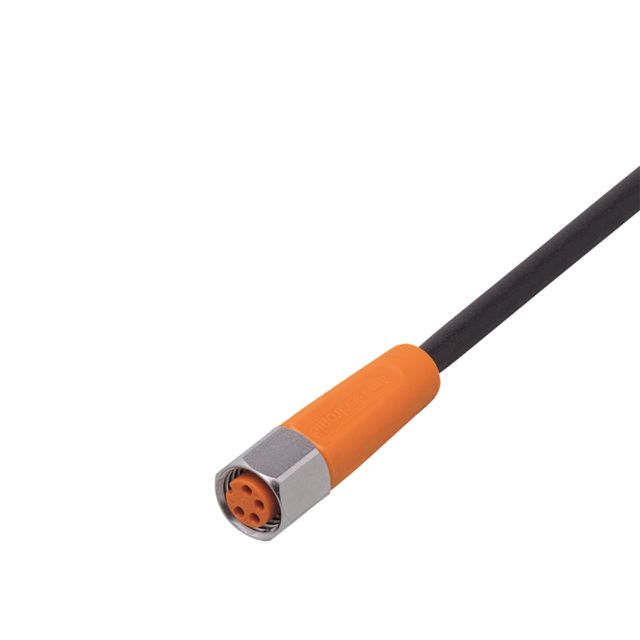 ifm EVM028, Straight Female 1 way M8 to Unterminated Sensor Actuator Cable, 2m