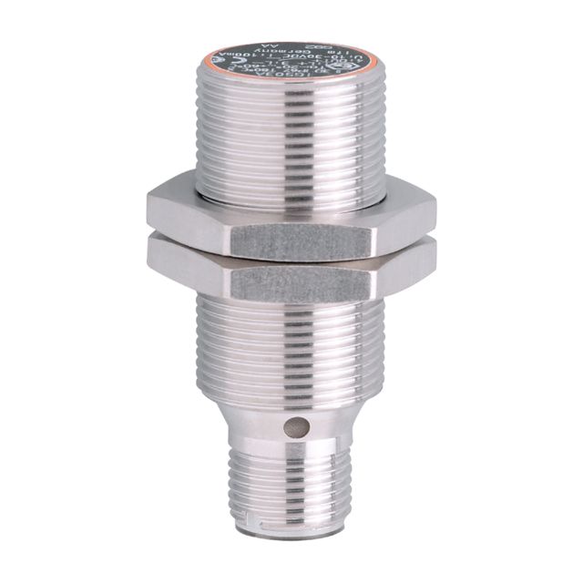 ifm IG5924, Inductive Threaded Barrel Proximity Sensor, M18, 8 mm Detection, PNP NO, 10 → 30 V dc