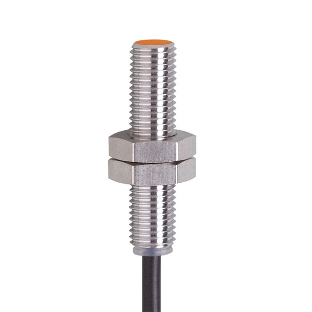 ifm IE5267, Inductive Threaded Barrel Proximity Sensor, M8, 1 mm Detection, PNP NO, 10 → 36 V dc