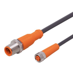 ifm EVC215, Straight Male 1 way M12 to Straight Female 1 way M8 Sensor Actuator Cable, 300mm