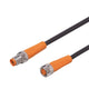 ifm EVC310, Straight Male 1 way M8 to Straight Female 1 way M8 Sensor Actuator Cable, 300mm