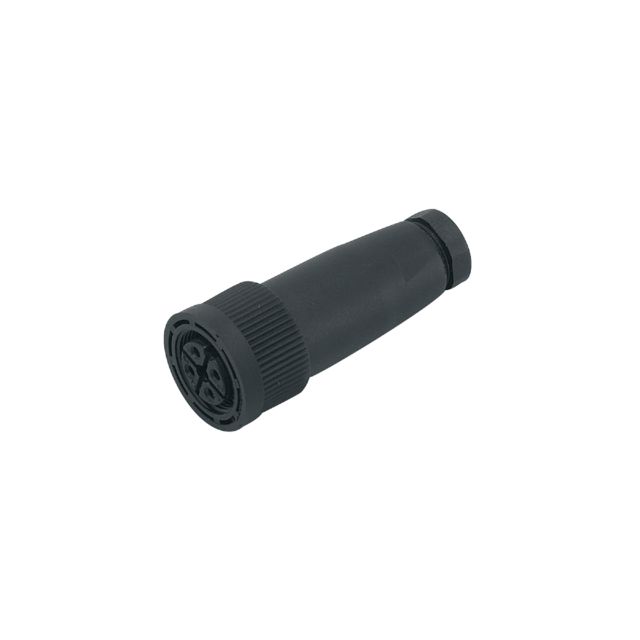 ifm E1002A, Circular Connector, 1 Contacts, Cable Mount, M18 Connector, Socket, Female, IP65, E100 Series