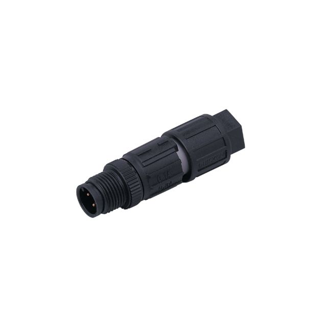ifm E11840, Circular Connector, 1 Contacts, Cable Mount, M12 Connector, Plug, Male, IP67, E118 Series