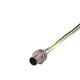 ifm E11588, Circular Connector, 1 Contacts, Thread Mount, M12 Connector, Plug, Male, IP68, E115 Series
