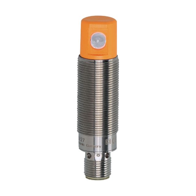 ifm OG5128, Through Beam Photoelectric Sensor, Cylindrical Sensor, 9 m Detection Range