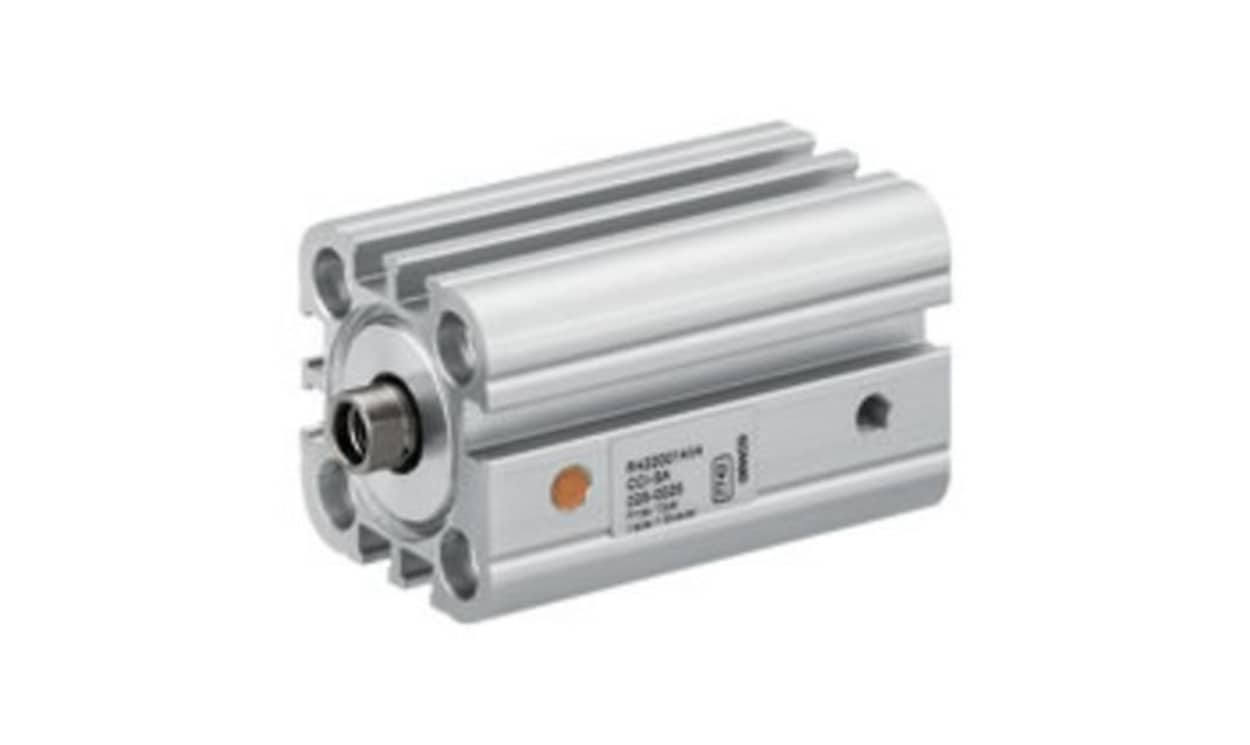 AVENTICS R422001429 Pneumatic Compact Cylinder - , 80mm Bore, 20mm Stroke, CCI Series, Single Acting