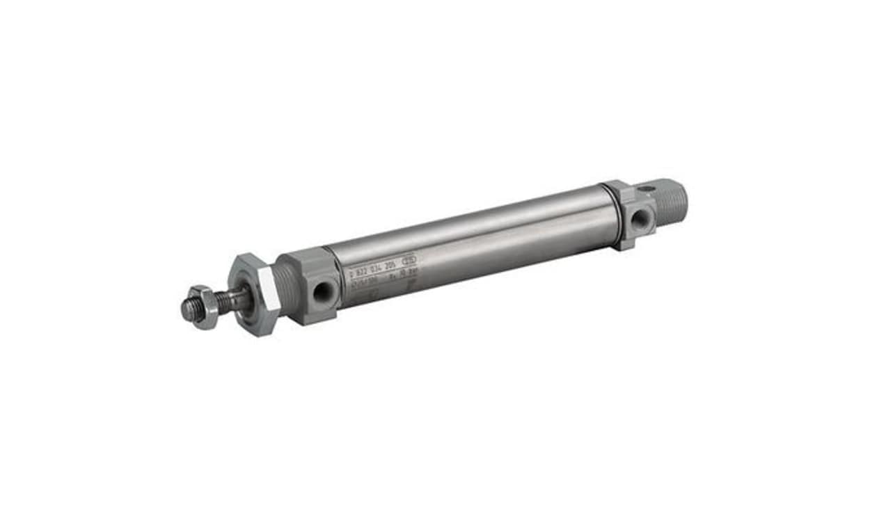 AVENTICS 0822334407 Roundline Cylinder - , 25mm Bore, 10mm Stroke, MNI Series, Double Acting