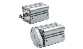 AVENTICS 0822394608 Pneumatic Compact Cylinder - , 40mm Bore, 60mm Stroke, KPZ Series, Double Acting