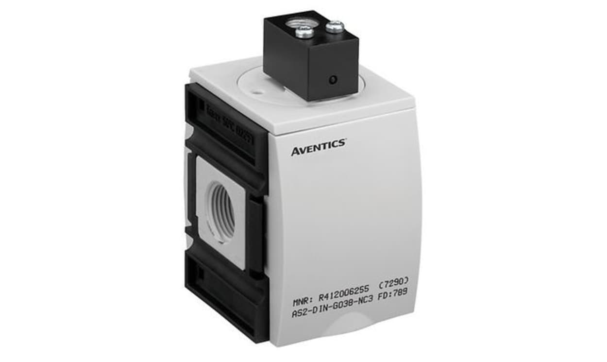 AVENTICS R412009263 G G 1/2 Pneumatic Shut-Off Valve, 12500L/min