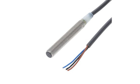 Omron E2A-S08LS02-WP-C1 2M, Inductive Threaded Barrel Proximity Sensor, M8, 2 mm Detection, NPN NO, 12 → 24 V dc