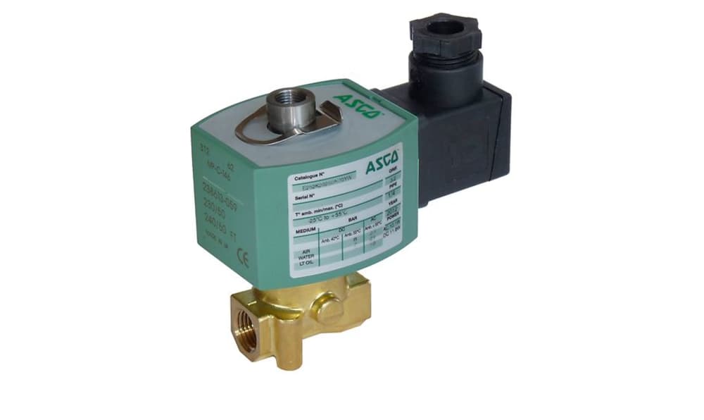 ASCO E314K035S2N00F1, Solenoid Valve , 3 port(s) , NC, 24 V, 3/4in