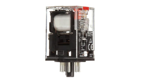 Omron MKS2PIN 110VAC, Plug In Power Relay, 110V ac Coil, 10A Switching Current, DPDT
