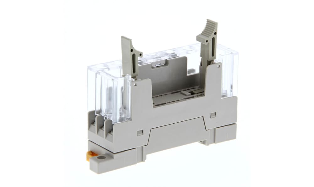 Omron P7SA-10F-ND 24VDC, G7SA 10 Pin 24V dc DIN Rail Relay Socket, for use with G7SA Series