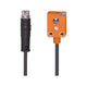 ifm O7P203, Retro Reflective Photoelectric Sensor, Rectangular Sensor, 0.03 → 1 m Detection Range