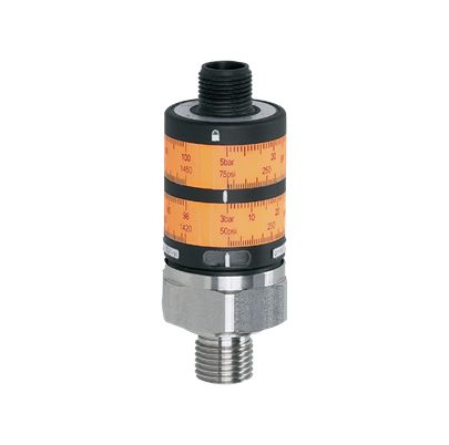 ifm PK8530, PK Series Pressure Switch, 0bar Min, 400bar Max, NPN Output, Relative Reading
