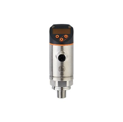 ifm PN7697, PN7 Series Pressure Sensor, 0bar Min, 1bar Max, PNP/NPN Output, Relative Reading