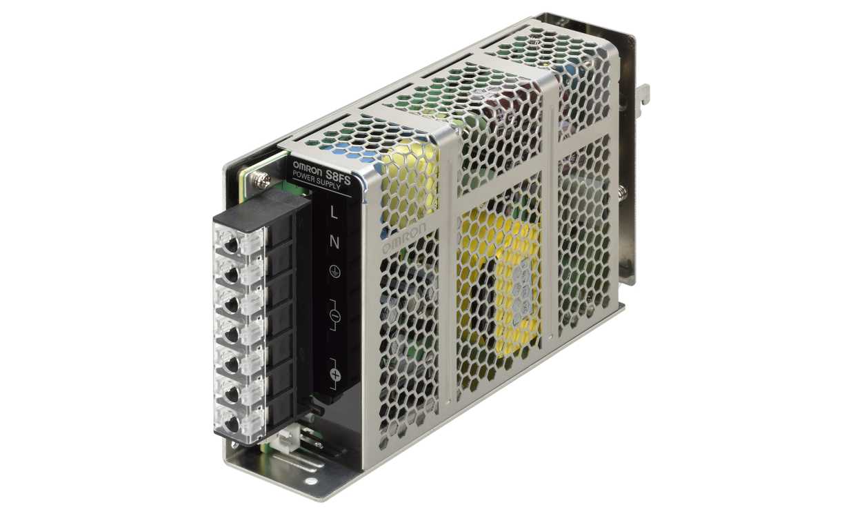 Omron S8FS-G03005CD, S8FS-G Switched Mode DIN Rail Power Supply, 100 → 240V ac ac Input, 5V dc dc Output, 6A Output, 30W