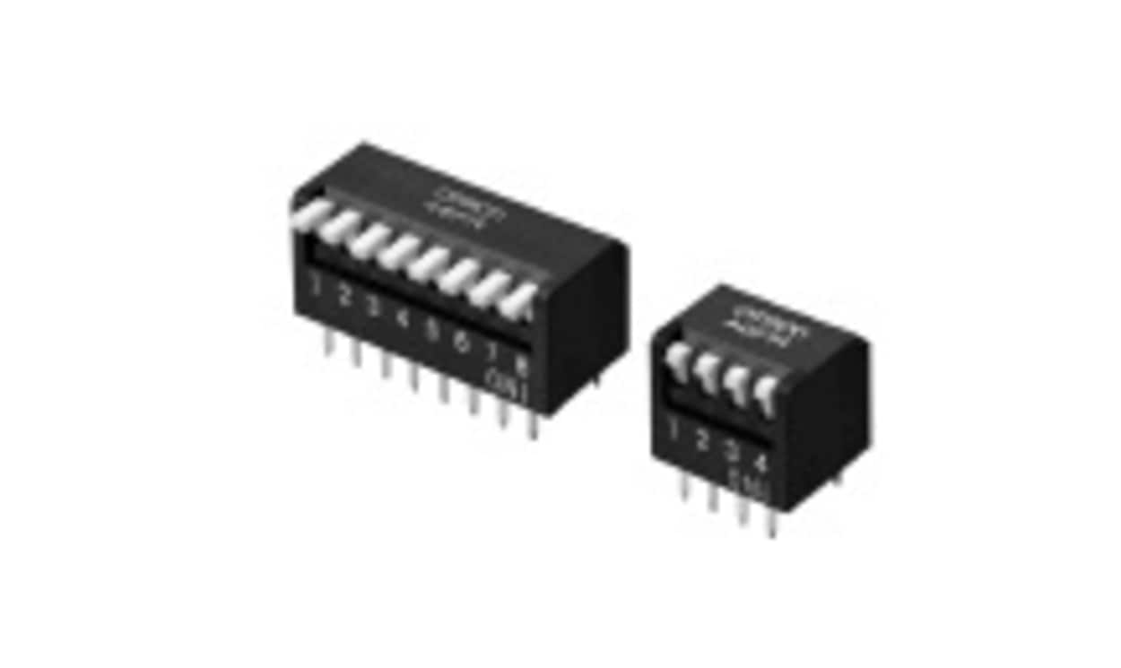 Omron A6FR-9101, 9 Way Through Hole DIP Switch 9P, Piano Actuator, IP40