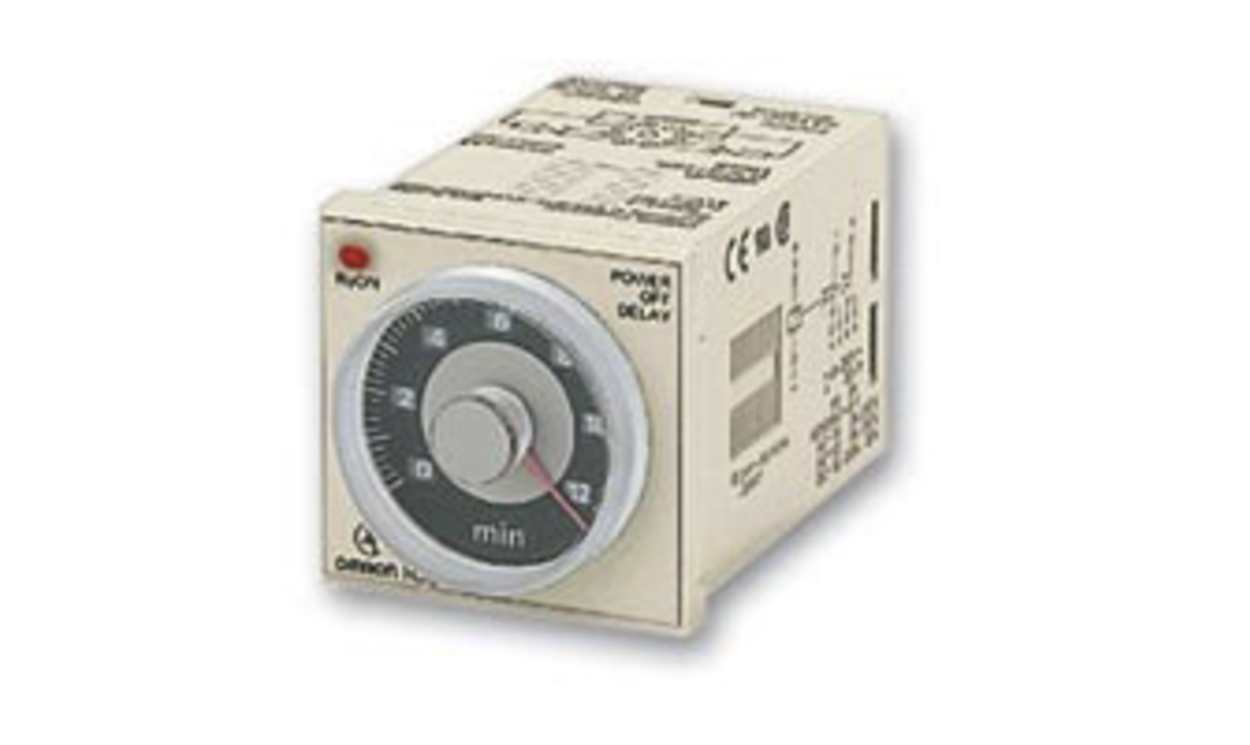 Omron H3CR-H8L AC/DC24 S, H3CR Series DIN Rail Mount Timer Relay, 24V ac/dc, 2-Contact, 0.05 → 12s, DPDT - generaltechuae