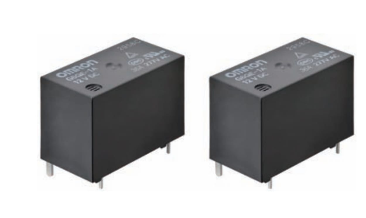 Omron G6QE-1A DC24, PCB Mount Power Relay, 24V dc Coil, 36A Switching Current, SPST