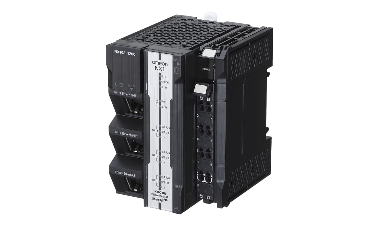 Omron NX102-1100, NX102 Series PLC CPU for Use with Machine Automation Controller NX1 - generaltechuae