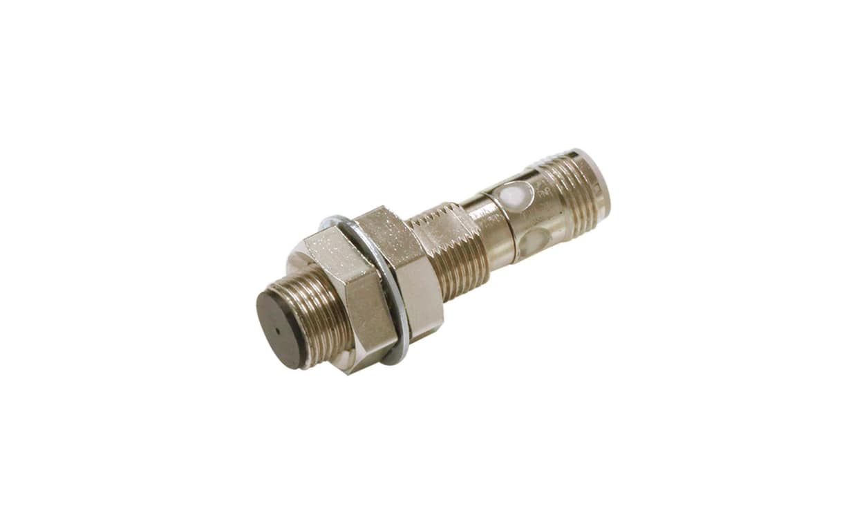 Omron E2E-X9C112-M1, Inductive Threaded Barrel Proximity Sensor, M12, 9 mm Detection, NPN NO, 10 → 30 V dc - generaltechuae