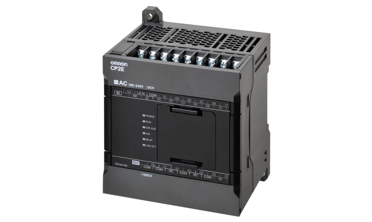 Omron CP2E-N20DT1-D, CP2E Series PLC CPU for Use with CP2E Series, Transistor Output, 12-Input, Digital Input