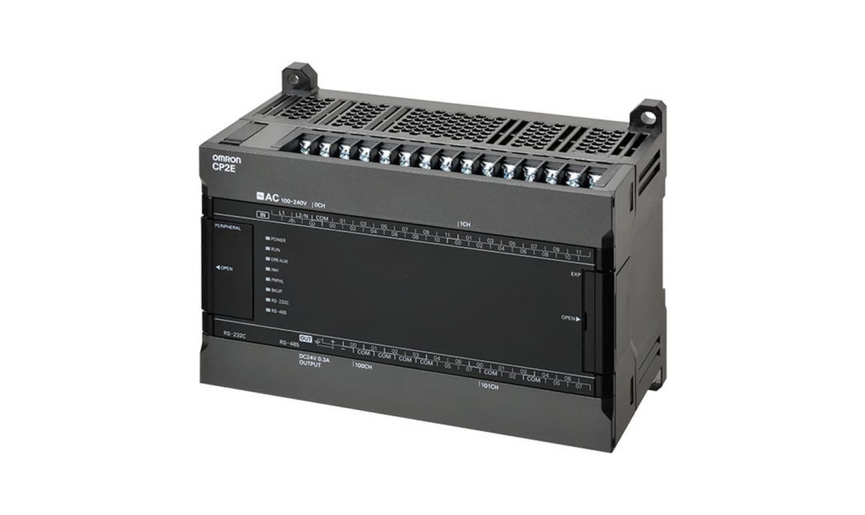 Omron CP2E-S40DT1-D, CP2E Series PLC CPU for Use with CP2E Series, Transistor Output, 24-Input, Digital Input - generaltechuae
